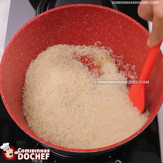 Arroz Carreteiro Caipira - Passo 2