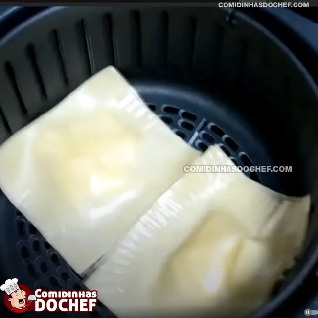Como Fazer Pastel na AirFryer – Fritadeira Sem Óleo - Passo 5