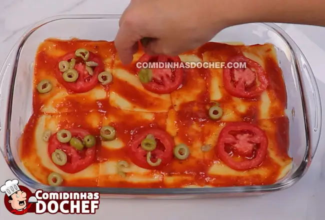 Lanche de Forno de Pão Fatiado - Passo 5