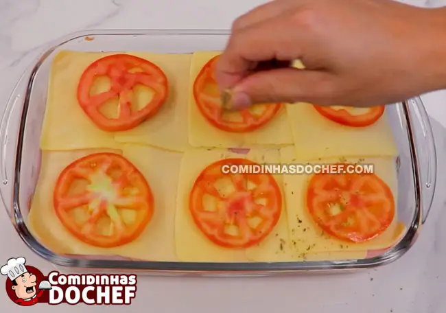 Lanche de Forno de Pão Fatiado - Passo 6