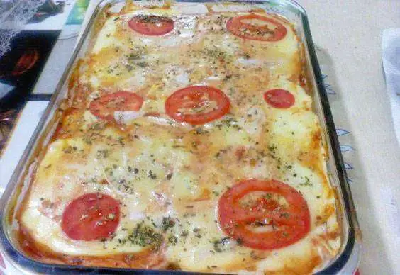 Lanche de Forno de Pão Fatiado