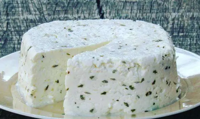 Receita de Queijo Caseiro Temperado