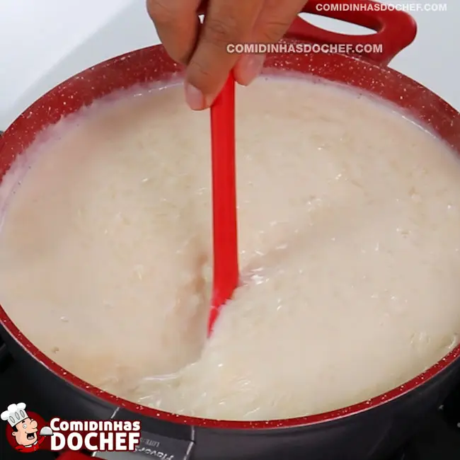 Arroz doce de Leite Ninho - Passo 4