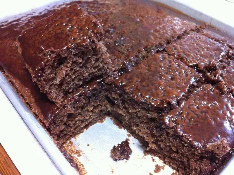 Receita de Bolo de Chocolate bem Molhadinho