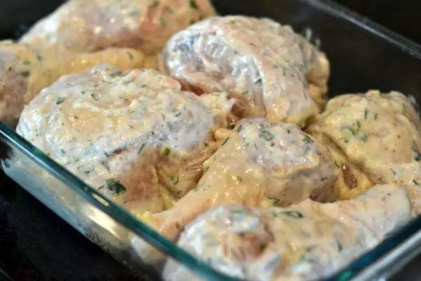 Receita de Frango Marinado à Grega