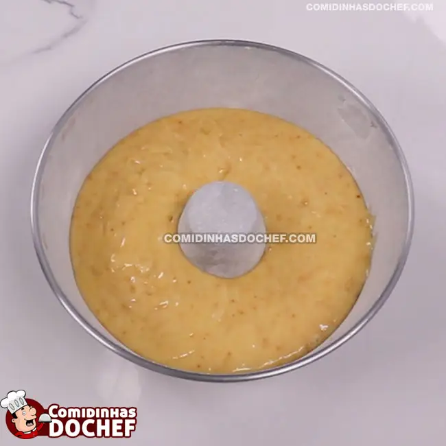 Bolo Junino de Paçoca - Passo 2