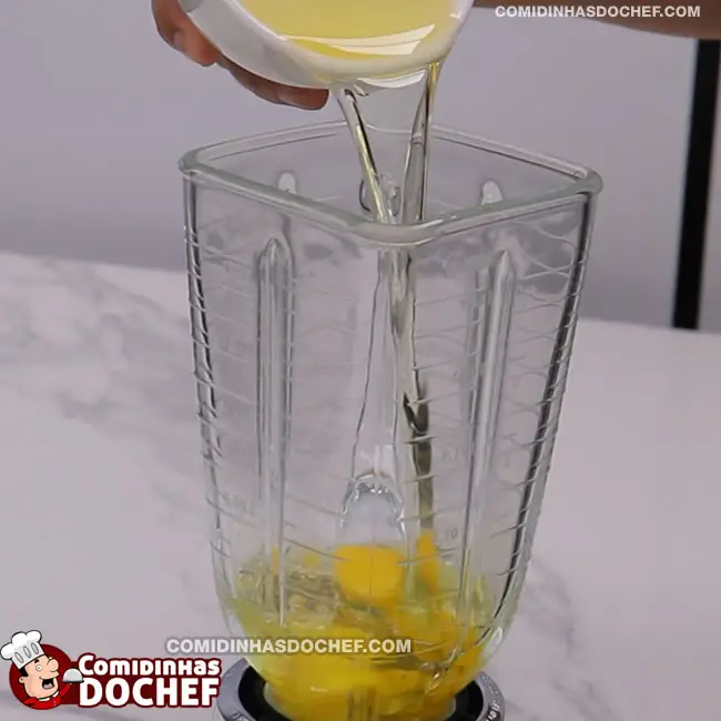 Receita de Bolo de Fubá Fofinho - Passo 1