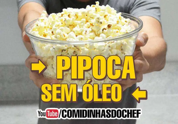 Como Fazer Pipoca Sem Óleo de Micro-ondas