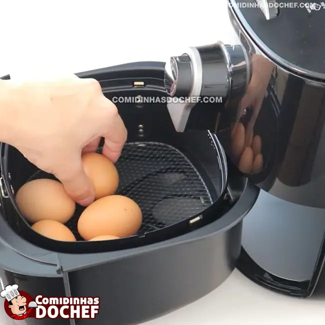 Ovo na AirFryer - Passo 1