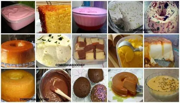 15 Receitas de Sobremesa de Liquidificador