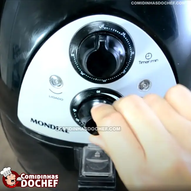 Como Fritar Pastel na AirFryer - Passo 3