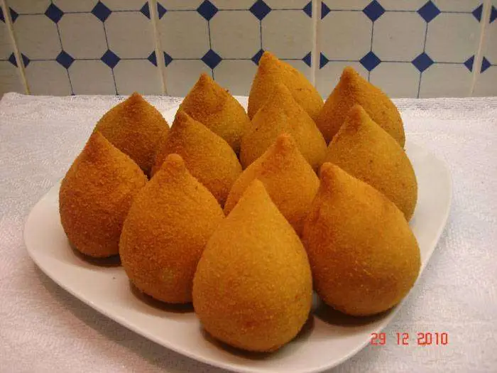 Coxinha com Massa de Batata