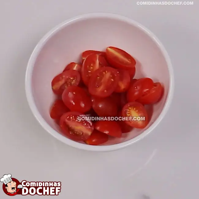 Salada de Grão de Bico - Passo 3