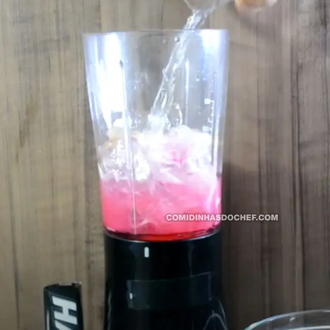 Como Fazer Batida de Halls - Passo 1