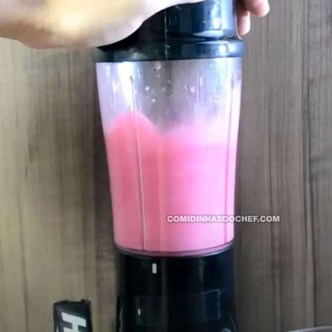 Como Fazer Batida de Halls - Passo 2