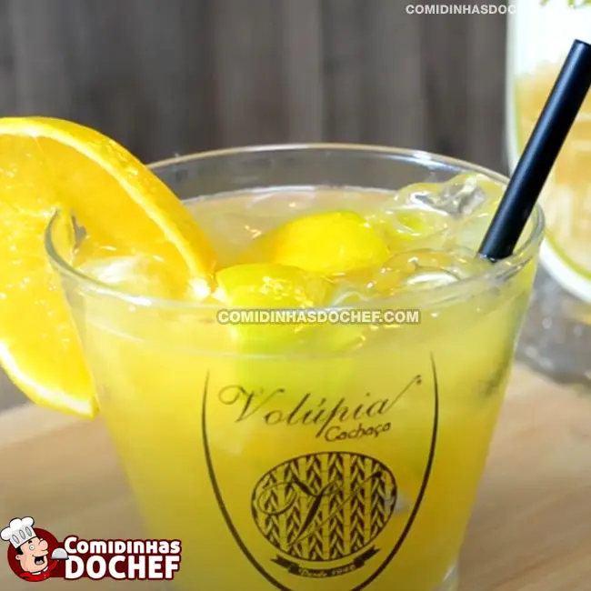 Como Fazer Caipirinha de Laranja - Passo 5