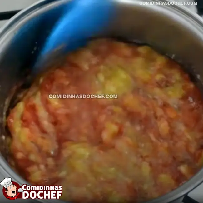 Doce de Banana com Gelatina - Passo 3