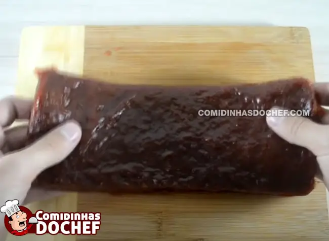 Doce de Banana com Gelatina - Passo 6
