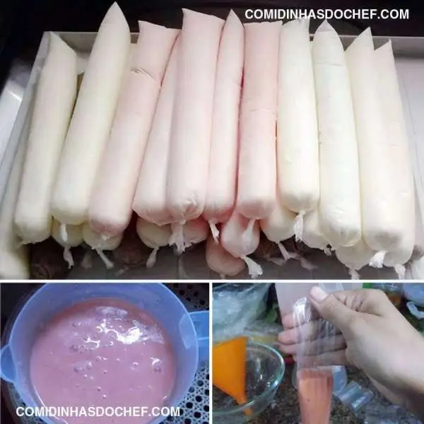 Geladinho de Iogurte