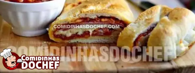 Receita de Stromboli - Passo 12