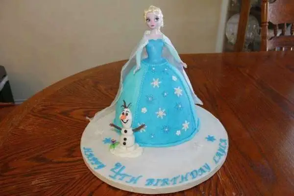 Bolo Boneca – Bolo da Barbie - Passo 2