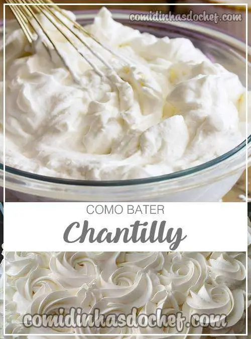 Como Bater Chantilly