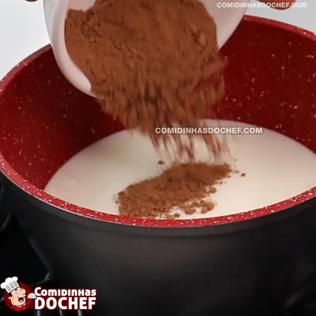 Geladinho de Chocolate (CHUP CHUP, SACOLÉ, DINDIN, JUJU) - Passo 2