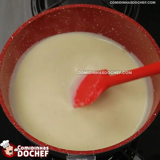 Molho Branco com Maizena - Passo 3