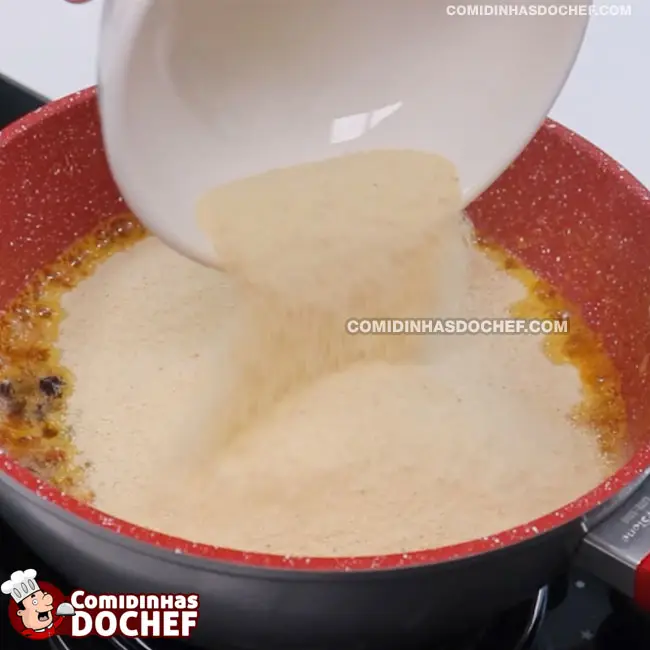 Receita de Farofa Para o Natal - Passo 3