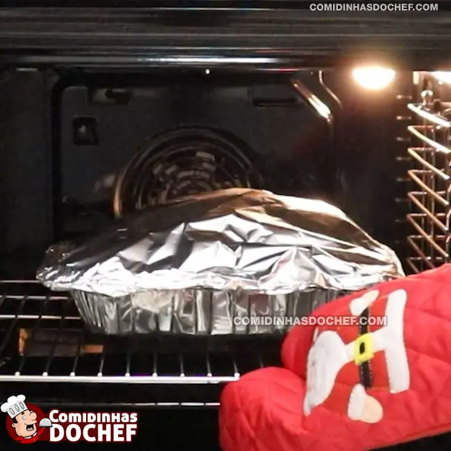 Receita de Chester Recheado para o Natal - Passo 15