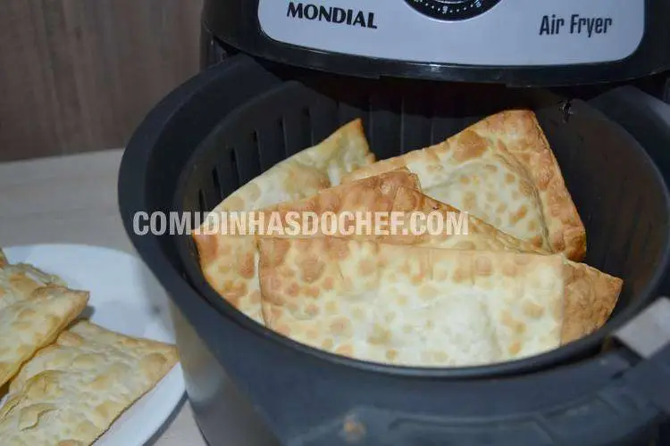 Receita de Pastel na AirFryer