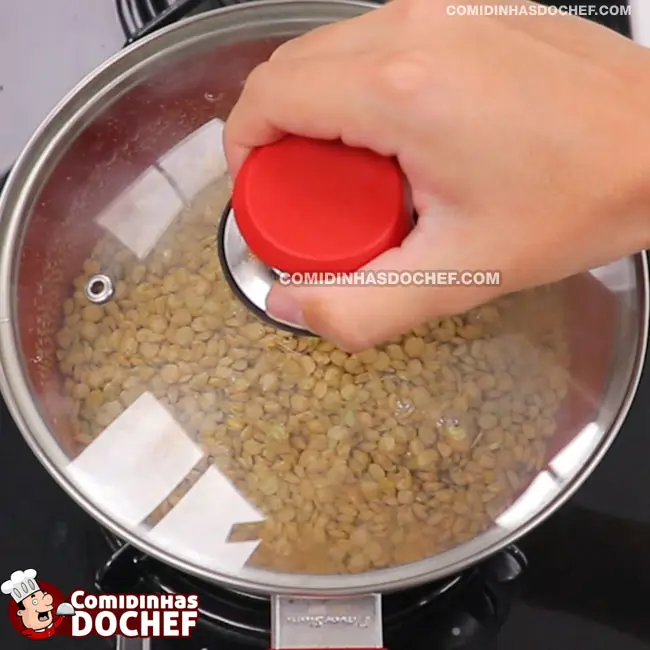 Como Fazer Salada de Lentilha - Passo 1