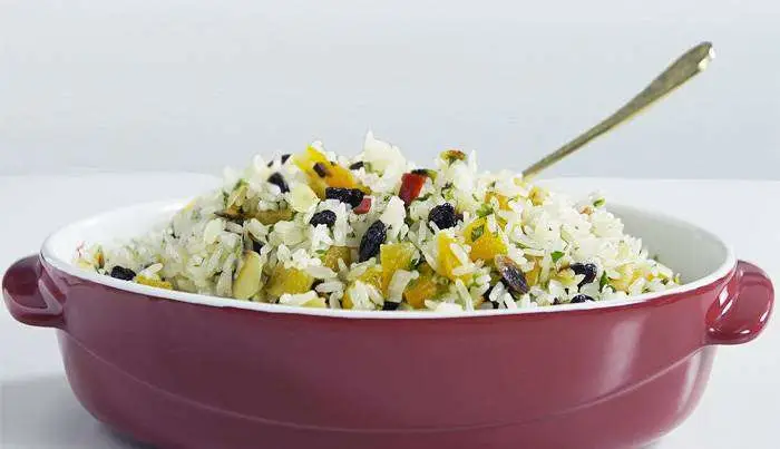 Receita de Arroz Natalino