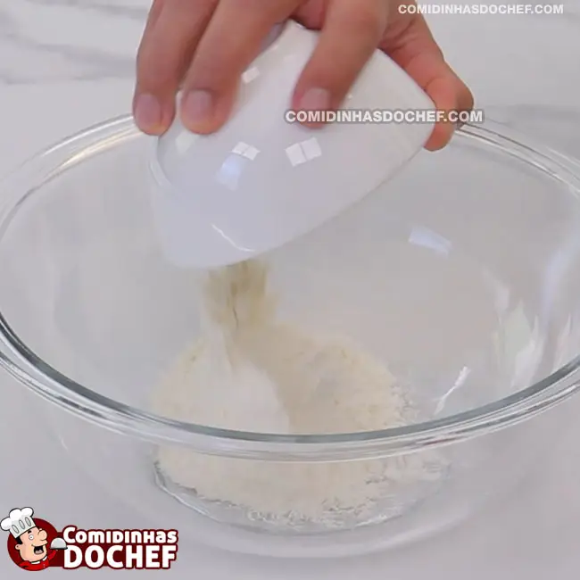 Receita de Panetone Bauducco - Passo 1