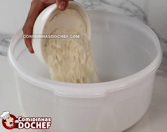 Receita de Panetone Bauducco - Passo 2