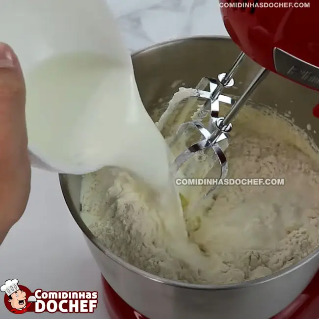 Bolo de Fubá Mimoso - Passo 2