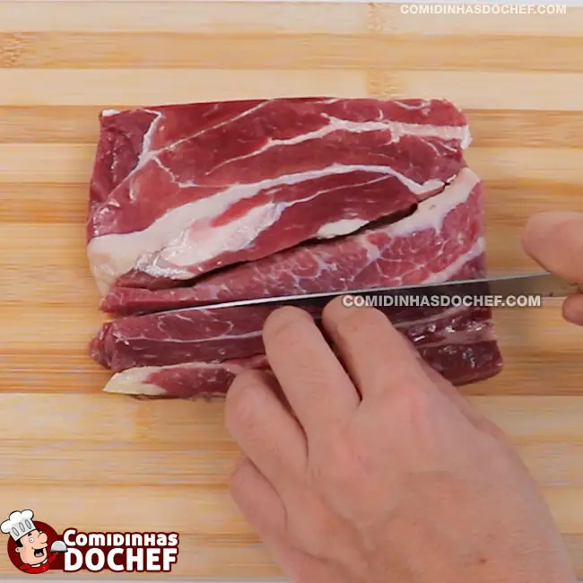Como Fazer Carne De Sol (Charque, Jabá, Carne Seca) - Passo 1
