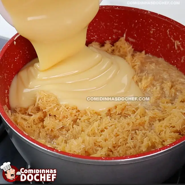 Geladinho de Coco Queimado - Passo 2