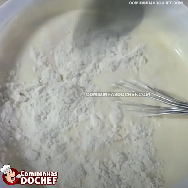 Pão de Ló 3 Ingredientes - Passo 3