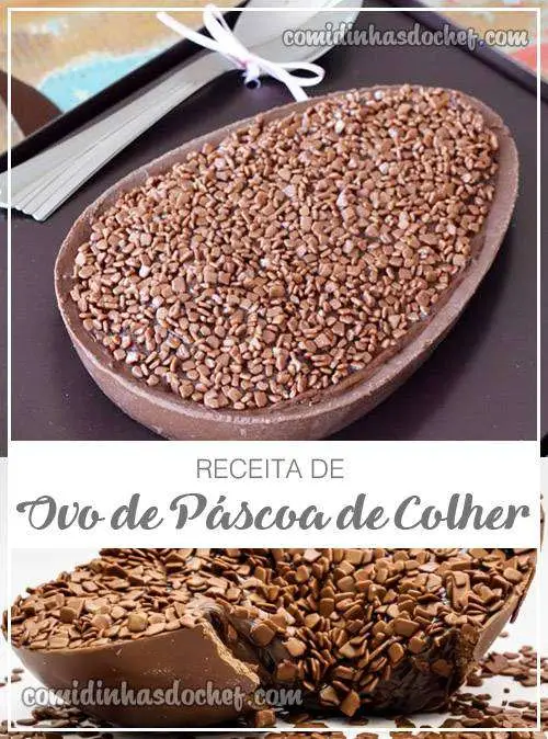 Receita de Ovo de Páscoa de Colher