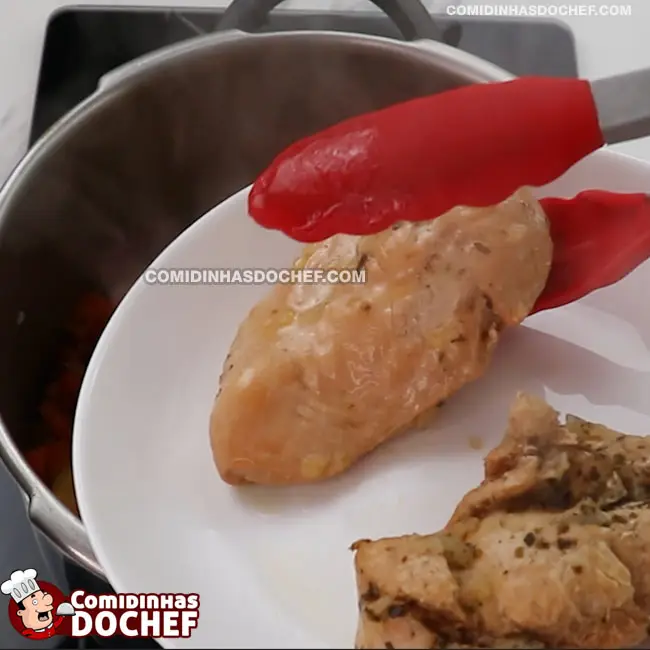 Frango com Catupiry e Batata - Passo 1
