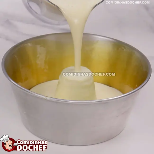Pudim de Banana Caramelizada - Passo 4