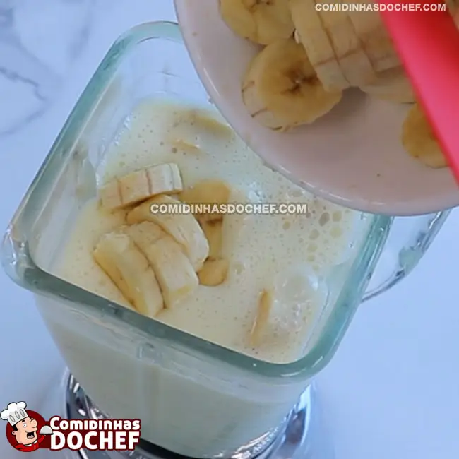 Pudim de Banana com Leite Condensado - Passo 2