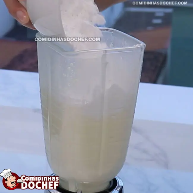 Bolo de Maizena de Liquidificador - Passo 3