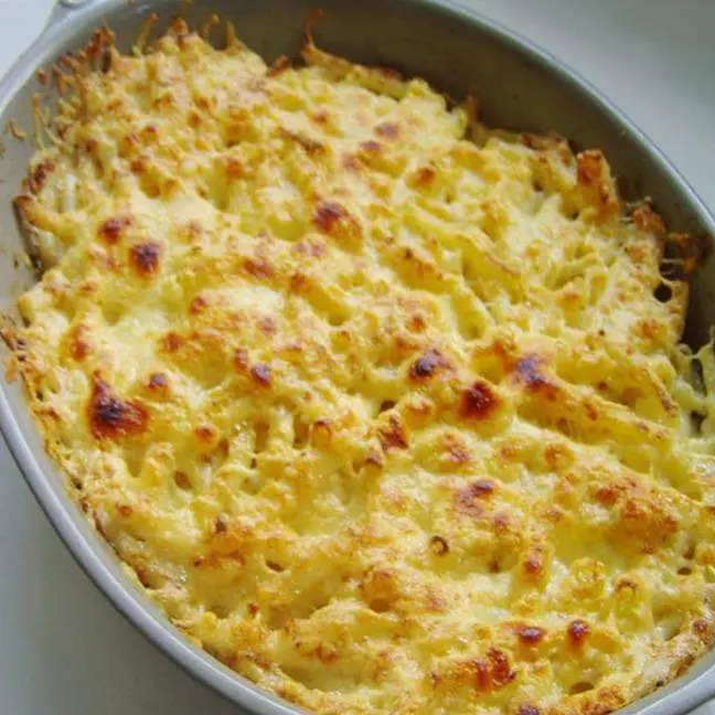 Macarronada com Queijo