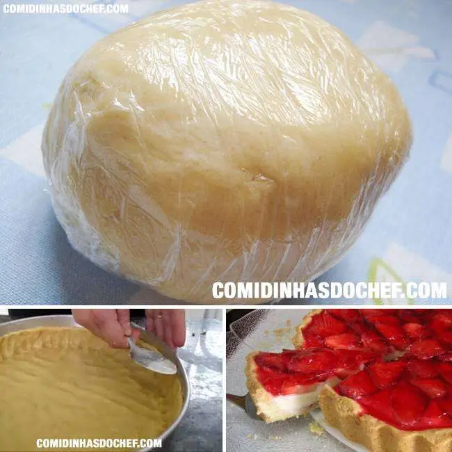 Massa Podre Para Torta Doce