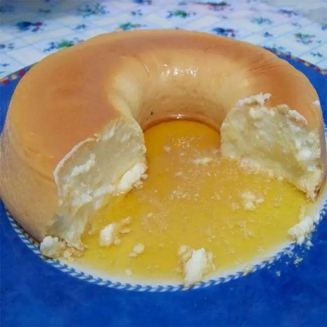 Pudim com Iogurte Natural