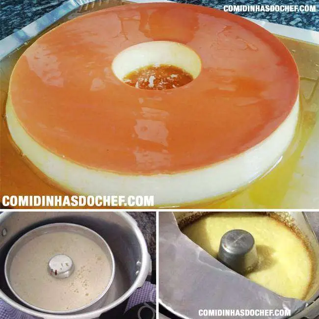 Pudim na Panela de Pressão