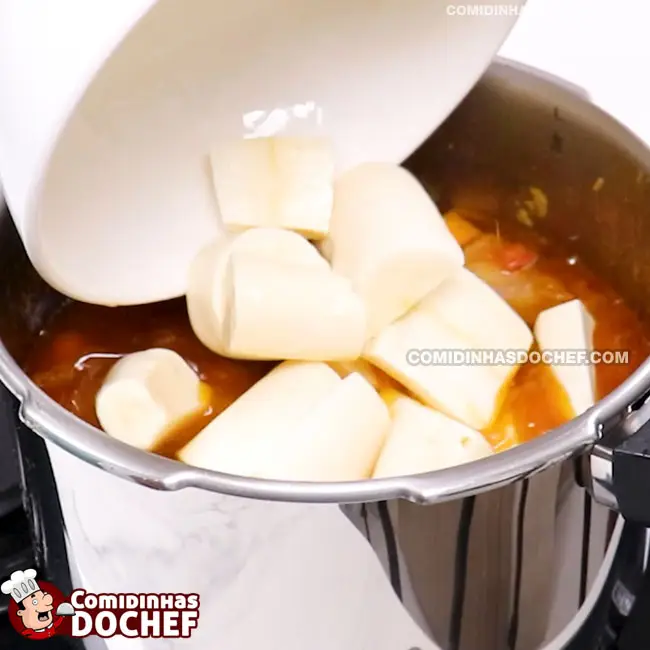 Receita de Costela com Mandioca - Passo 8