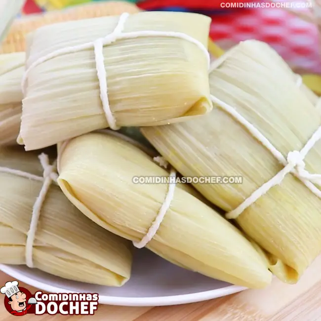 Receita de Pamonha Doce - Passo 10